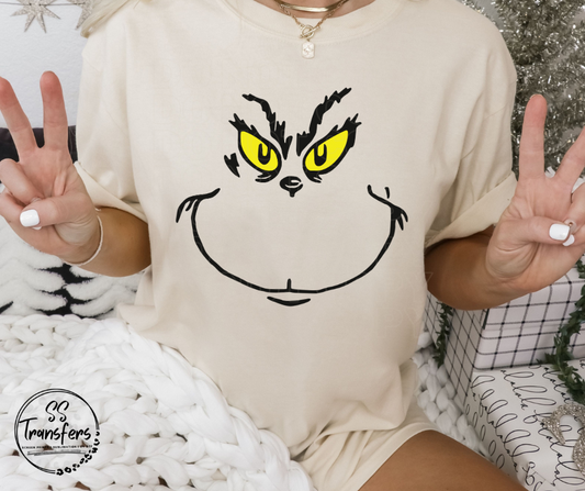 G-Man Face DTF Transfer