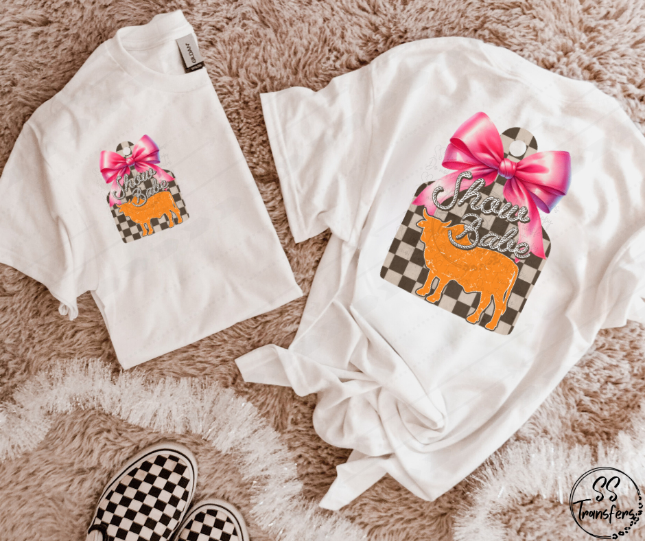 Show Babe (pocket included, multiple animals) DTF Transfer