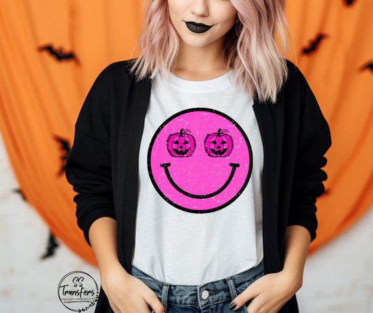 Pink Smile DTF Transfer