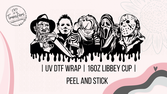 Horror Drip Libbey UV Wrap