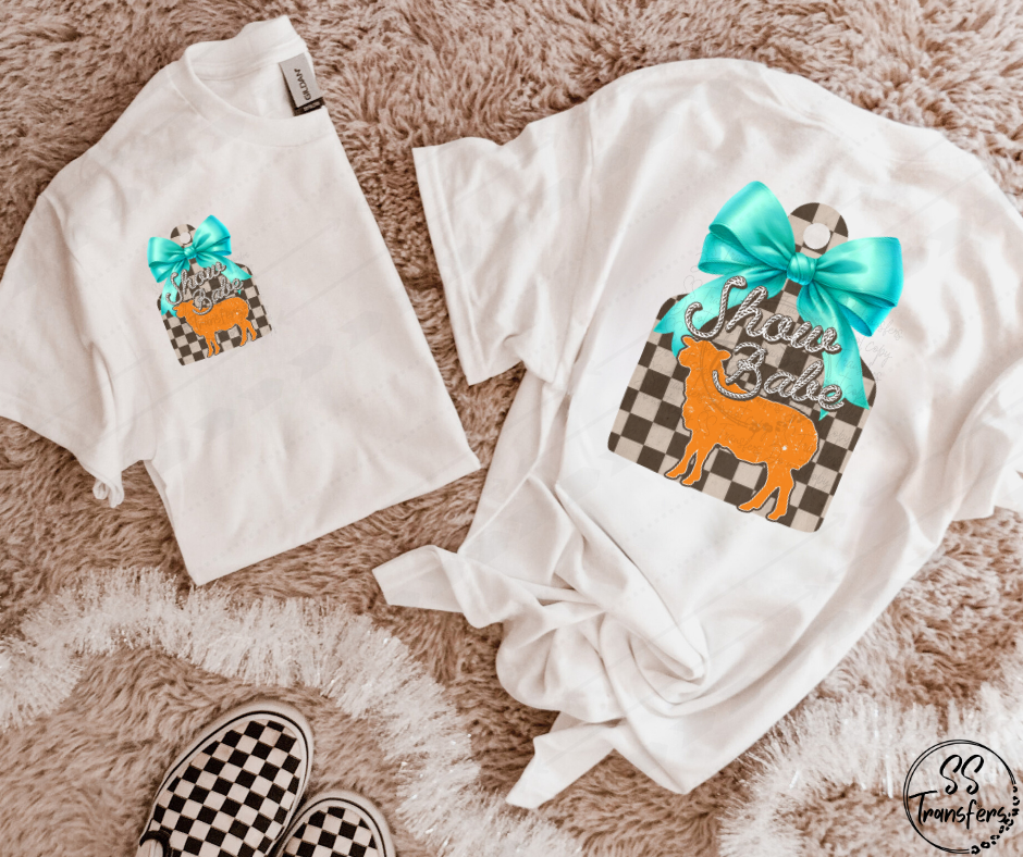 Show Babe (pocket included, multiple animals) DTF Transfer