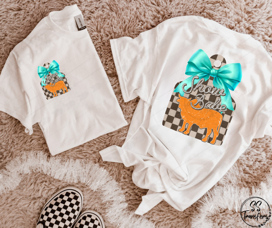 Show Babe (pocket included, multiple animals) DTF Transfer