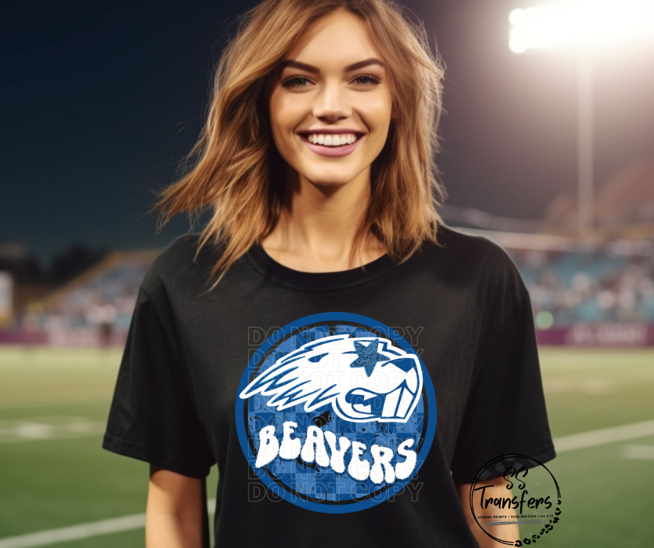 Preppy Checkered Mascots (Multiple Teams) DTF Transfer