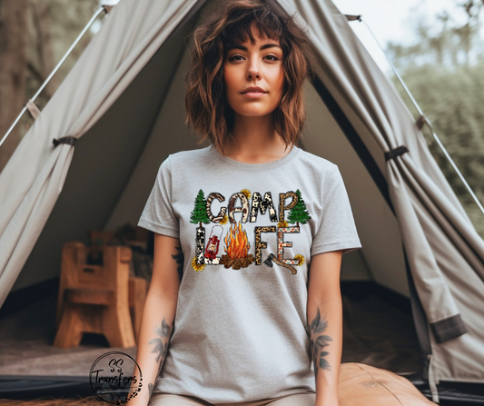 Camp Life DTF Transfer