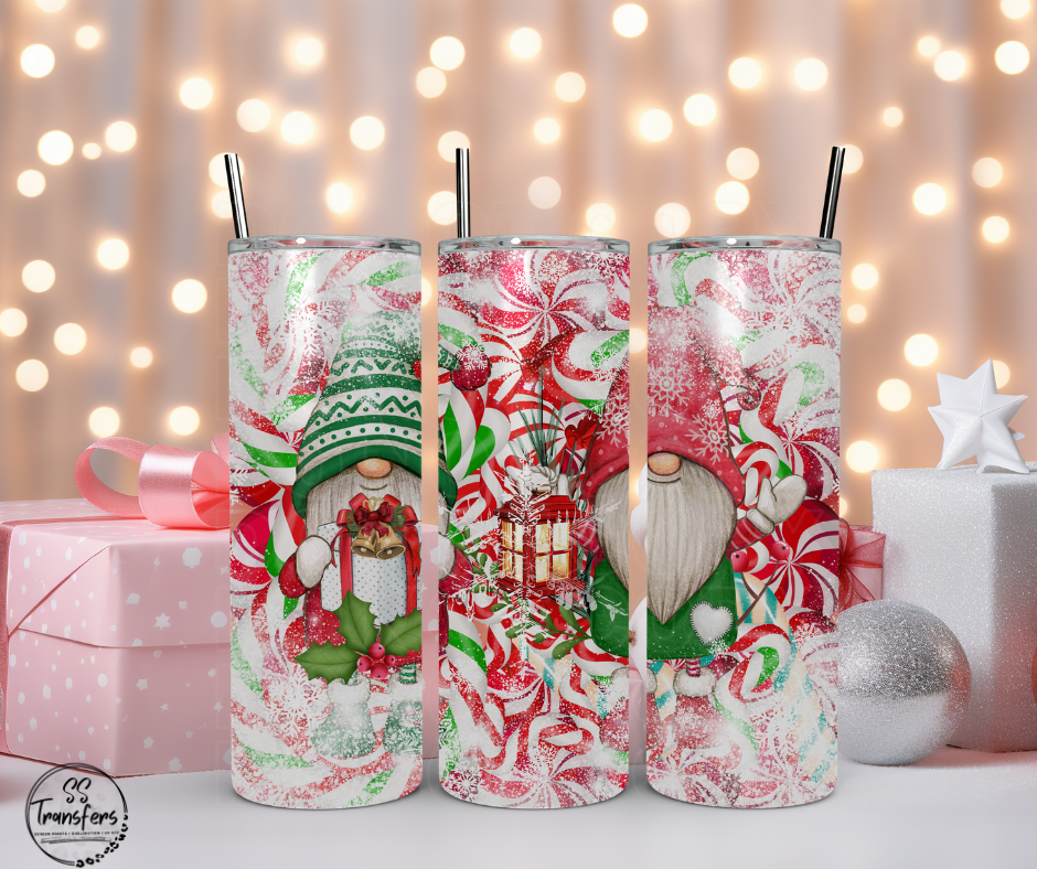 Minty Gnomes Sub Tumbler Transfer