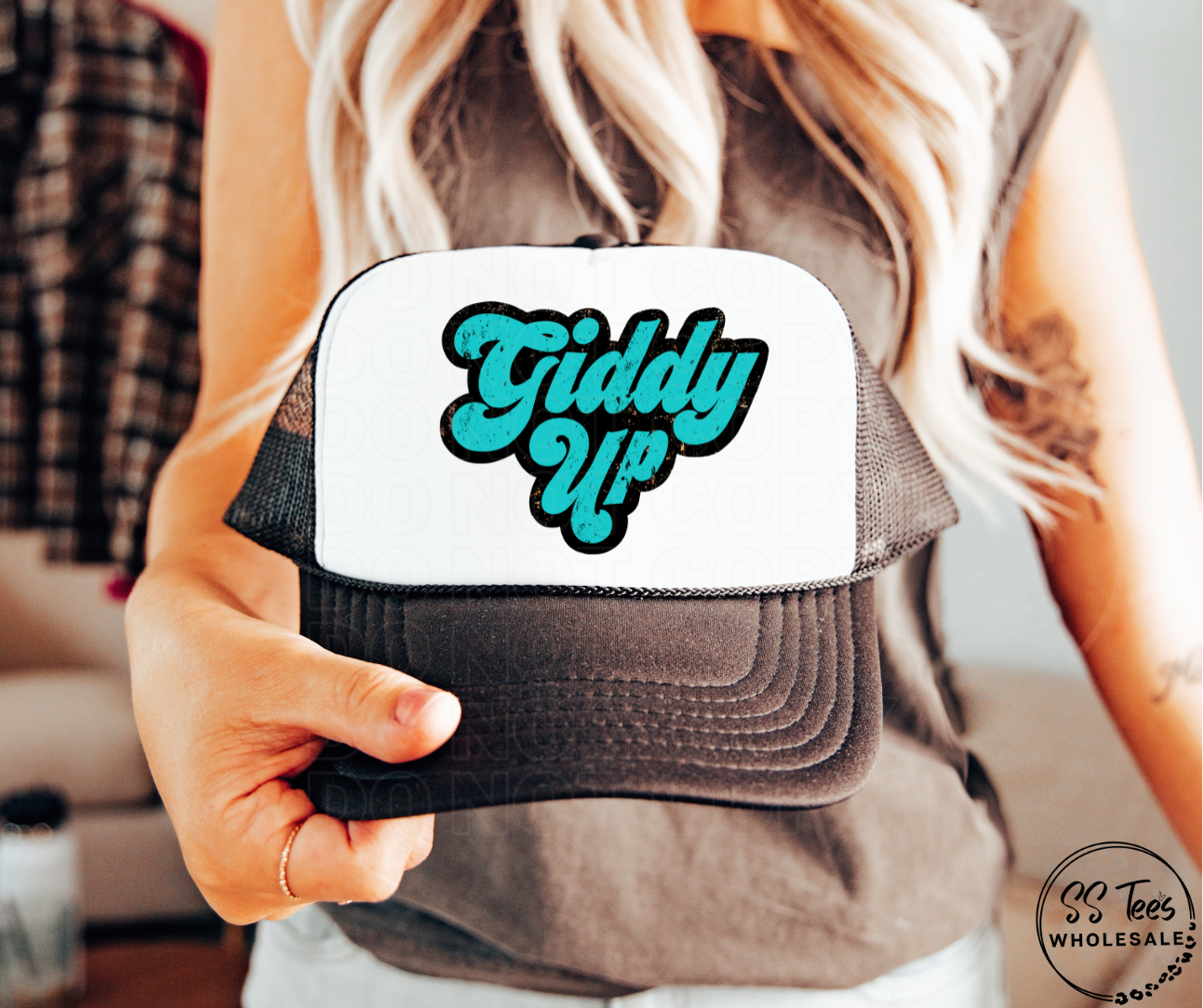 Giddy Up Hat DTF/Sub Transfer