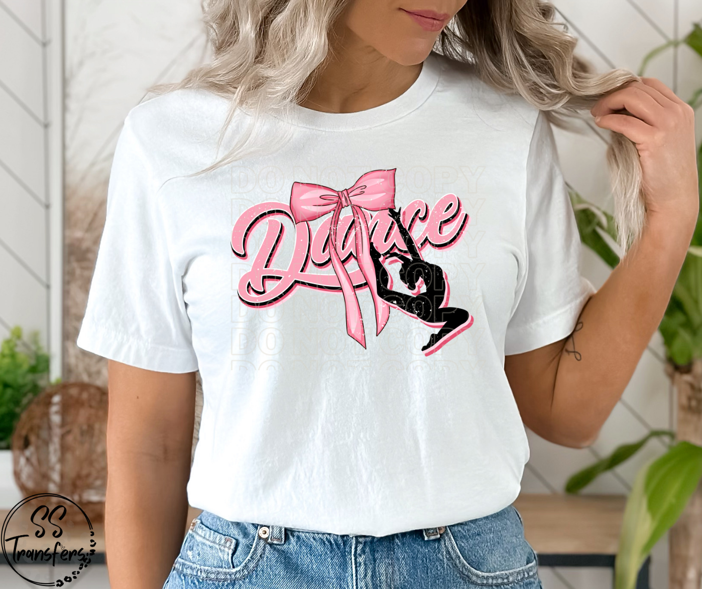 Pink Bow Sports (Multiple Options) DTF Transfer
