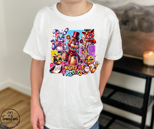 Five Nights Friends DTF Transfer