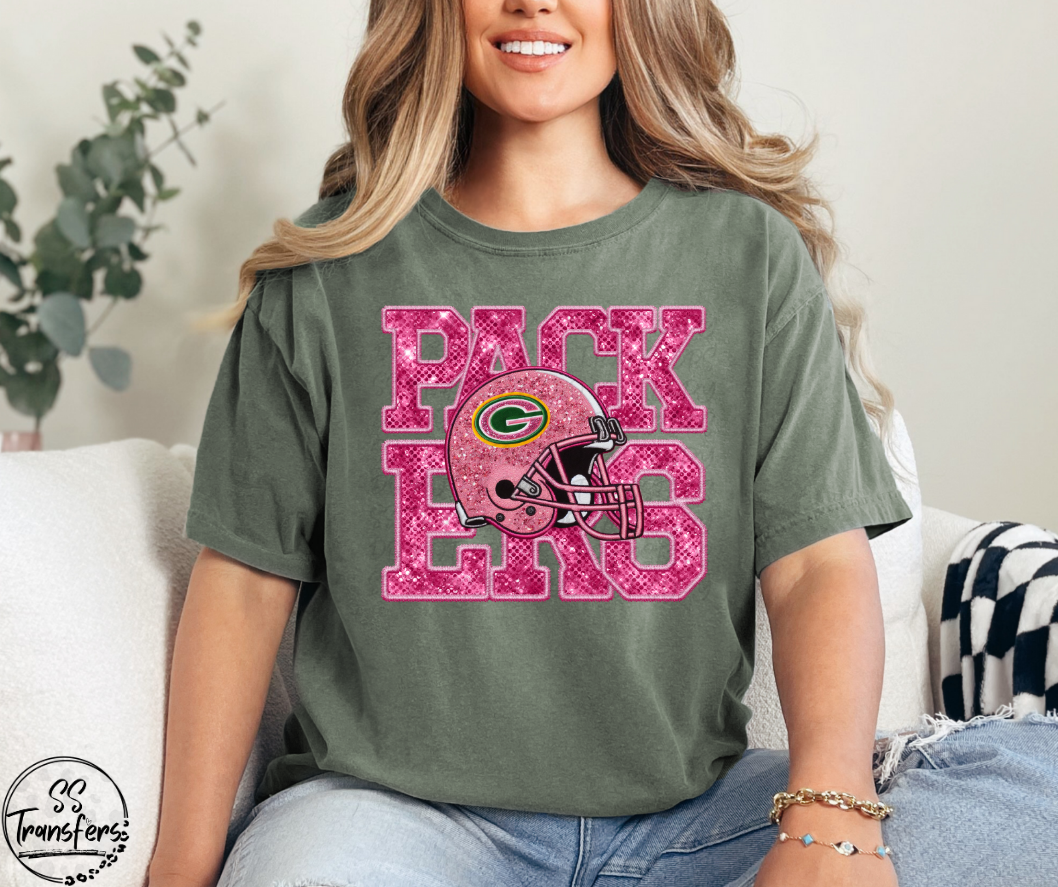 Pink Pro Teams (All Teams Avail) DTF Transfer