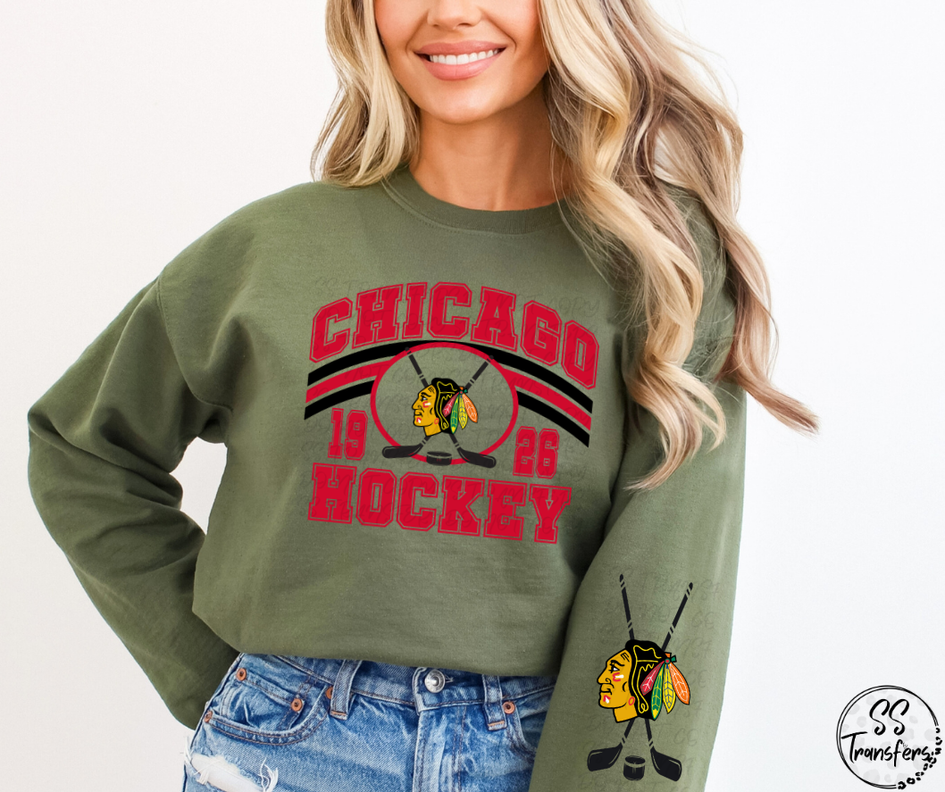 Vintage Pro Hockey (Multiple Choices) DTF Transfer
