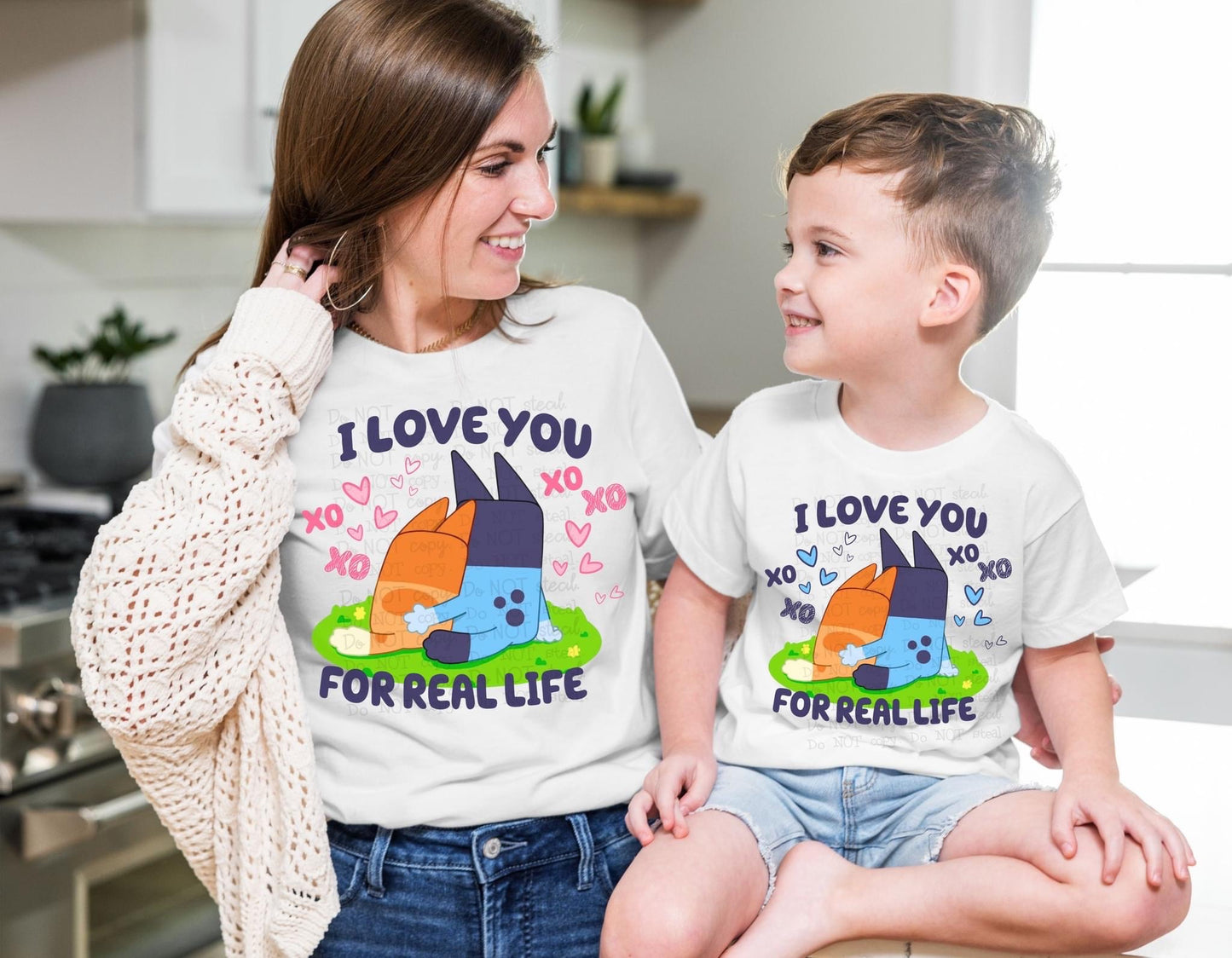 ILY For Real Life (Multiple Colors) DTF Transfer