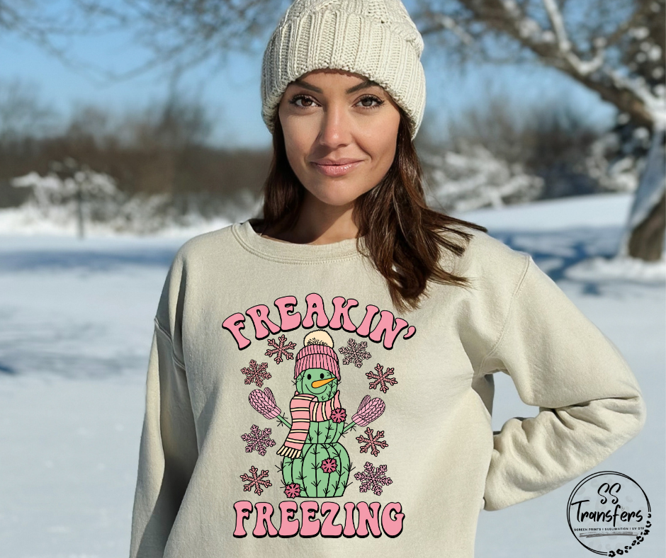 Freakin' Freezing DTF Transfer