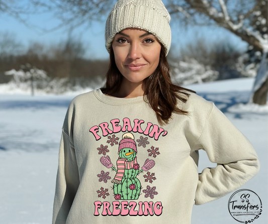 Freakin' Freezing DTF Transfer