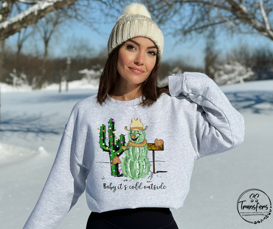Baby It's Cold Outside DTF Transfer