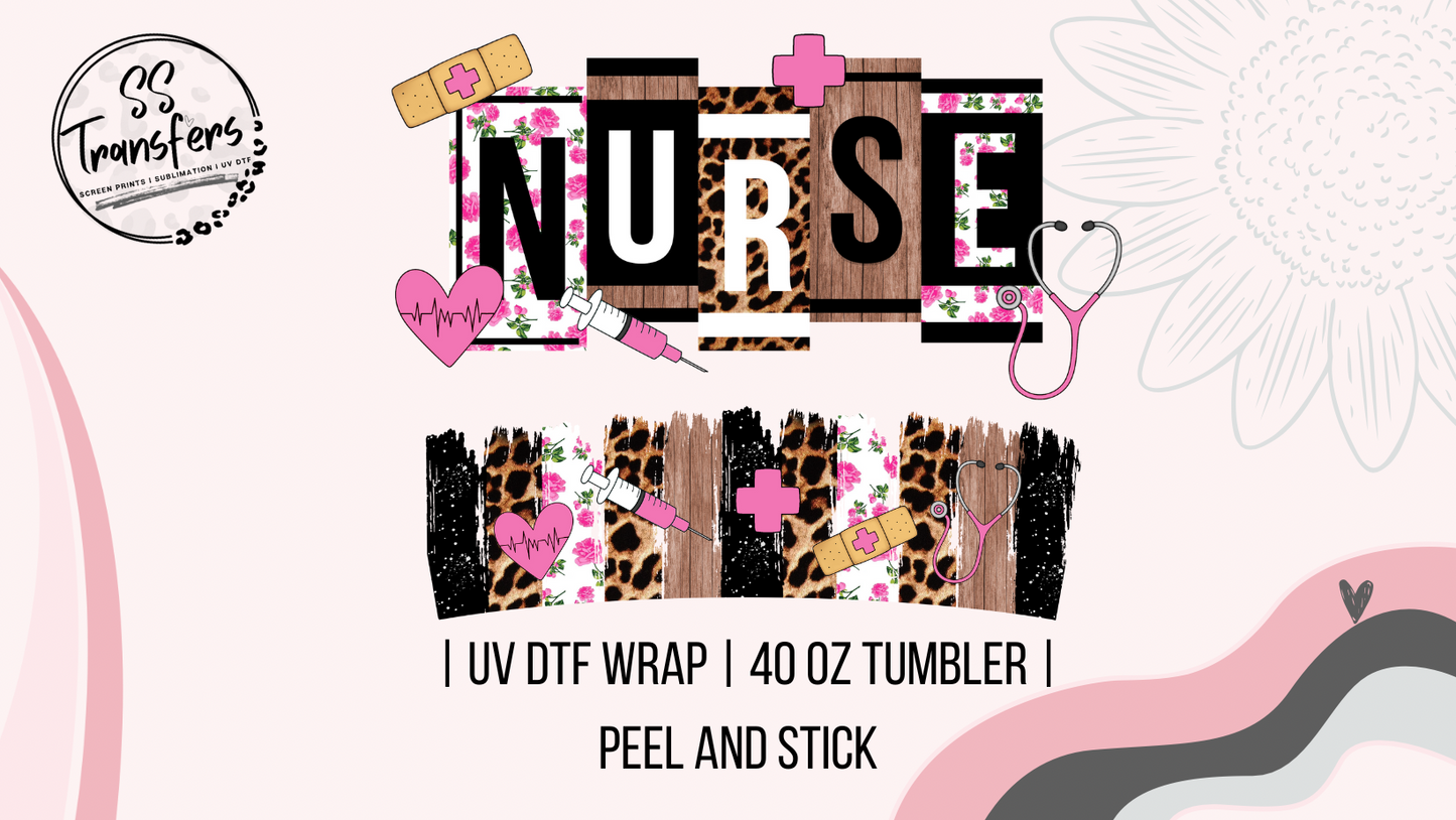 Nurse 40oz UV Wrap