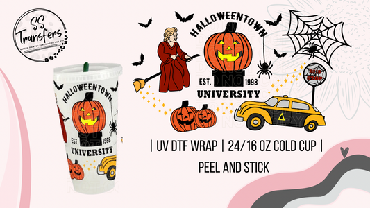 Western Pumpkin - 16oz UVDTF Cup Wrap