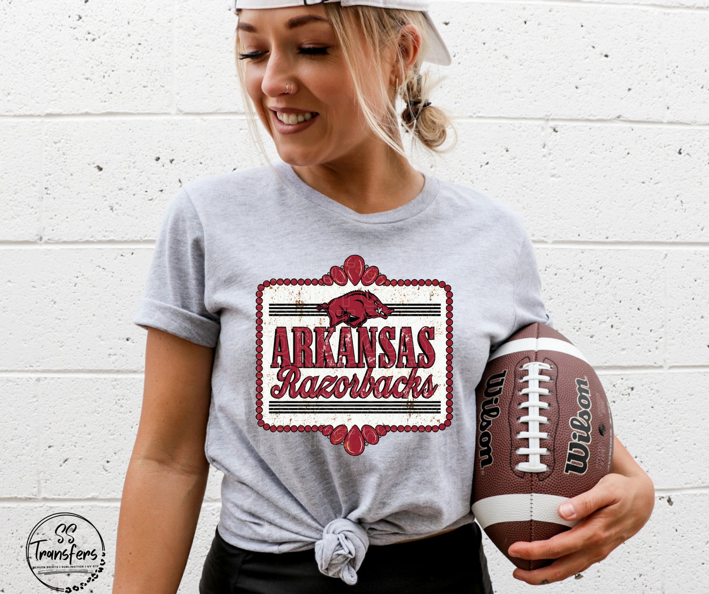College Teams Western Flare DTF Transfer