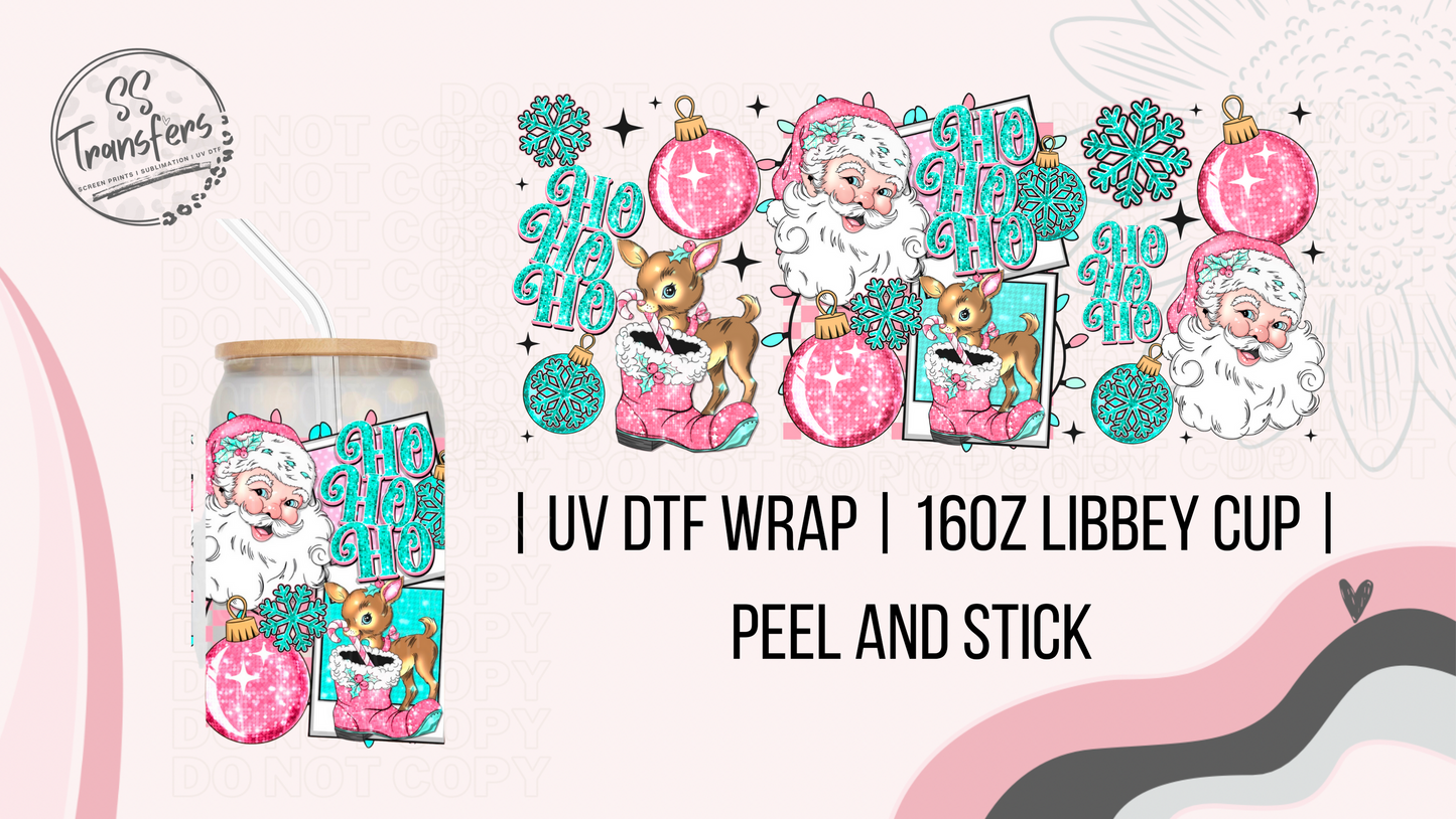 Ho Ho Ho Libbey UV Wrap