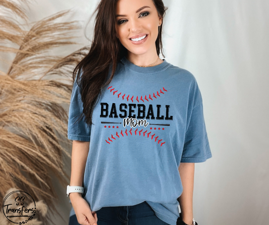 Baseball Mom DTF Transfer