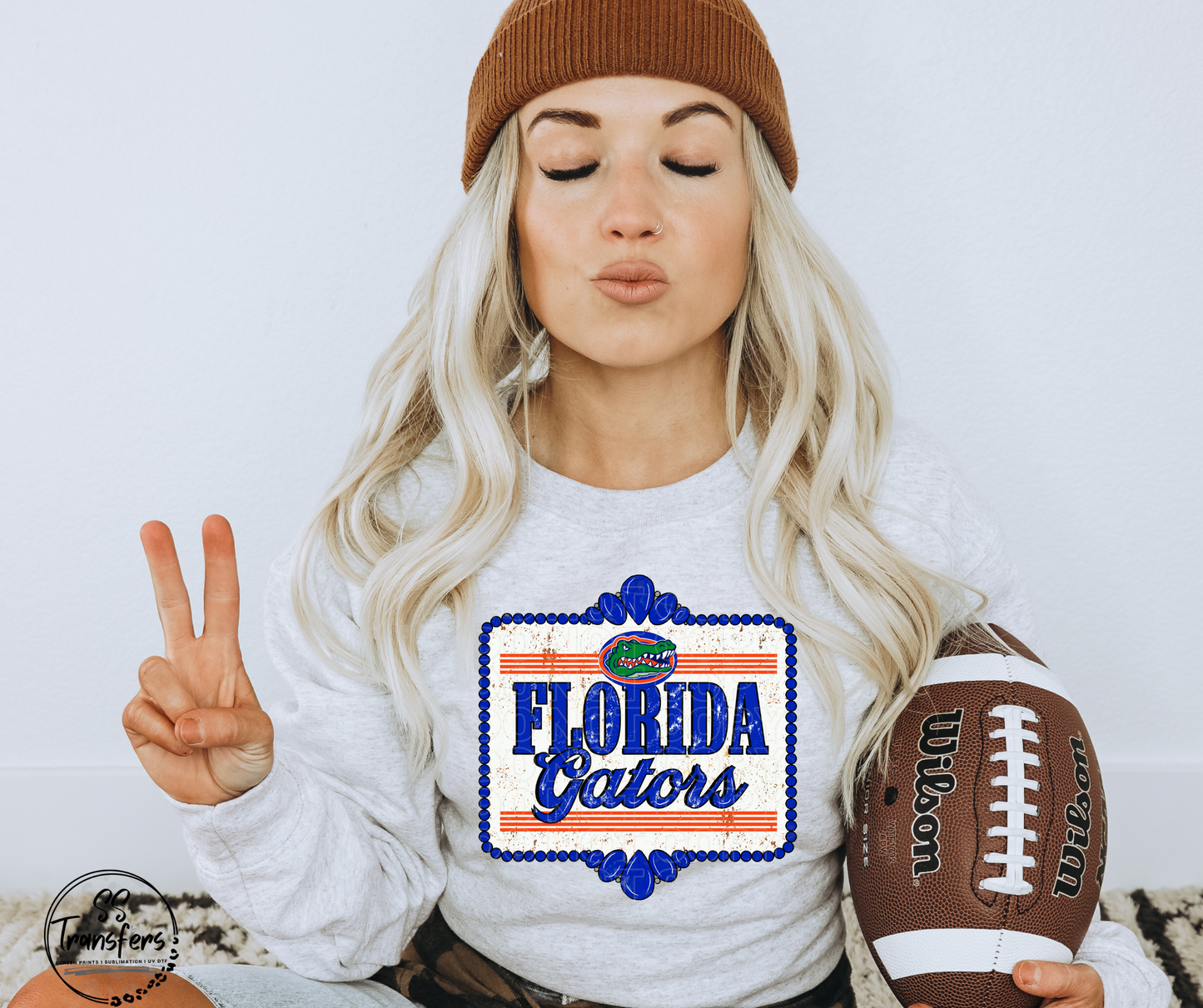 College Teams Western Flare DTF Transfer