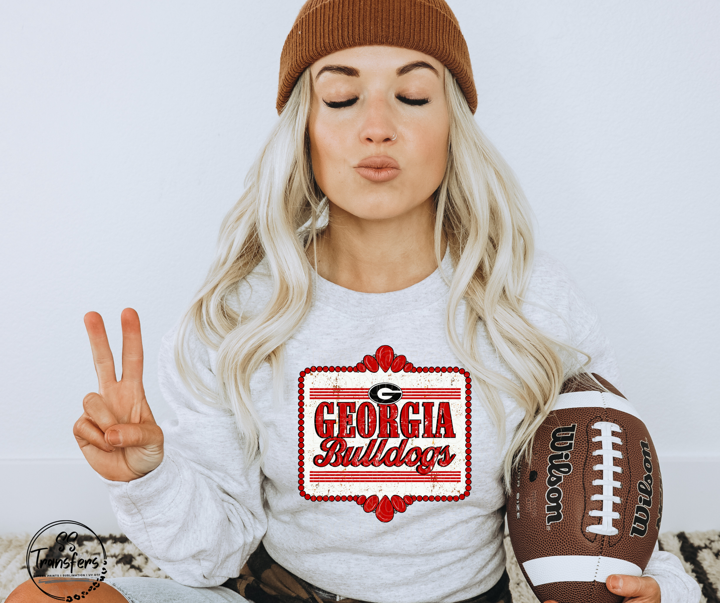 College Teams Western Flare DTF Transfer