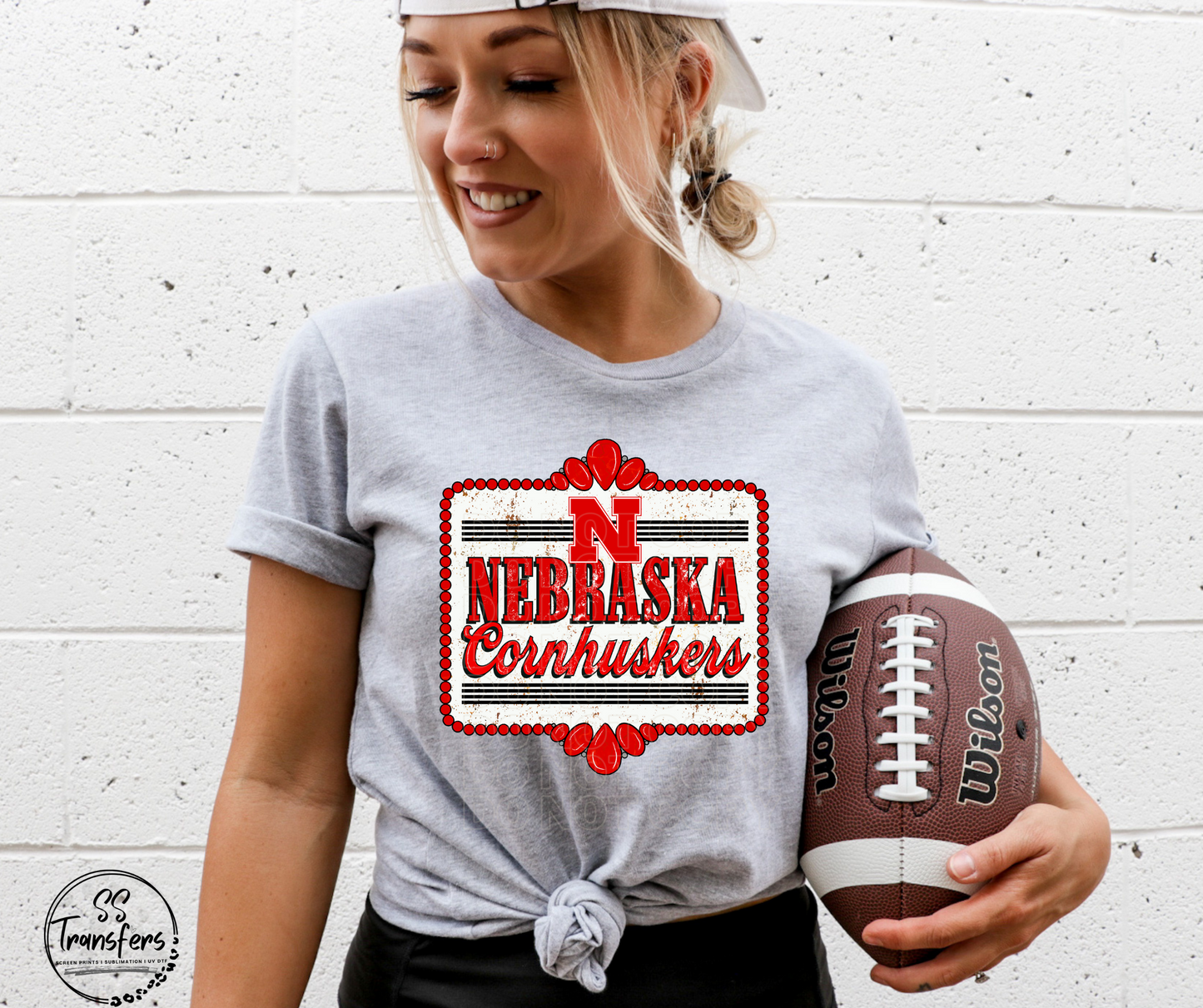 College Teams Western Flare DTF Transfer