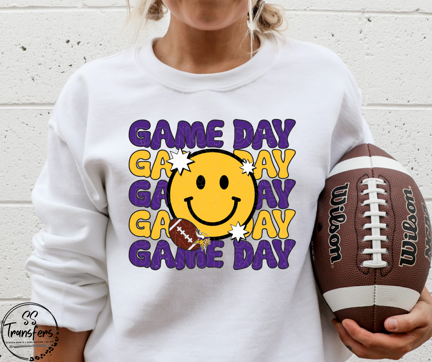 Game Day Football (Pro Team Options) DTF Transfer