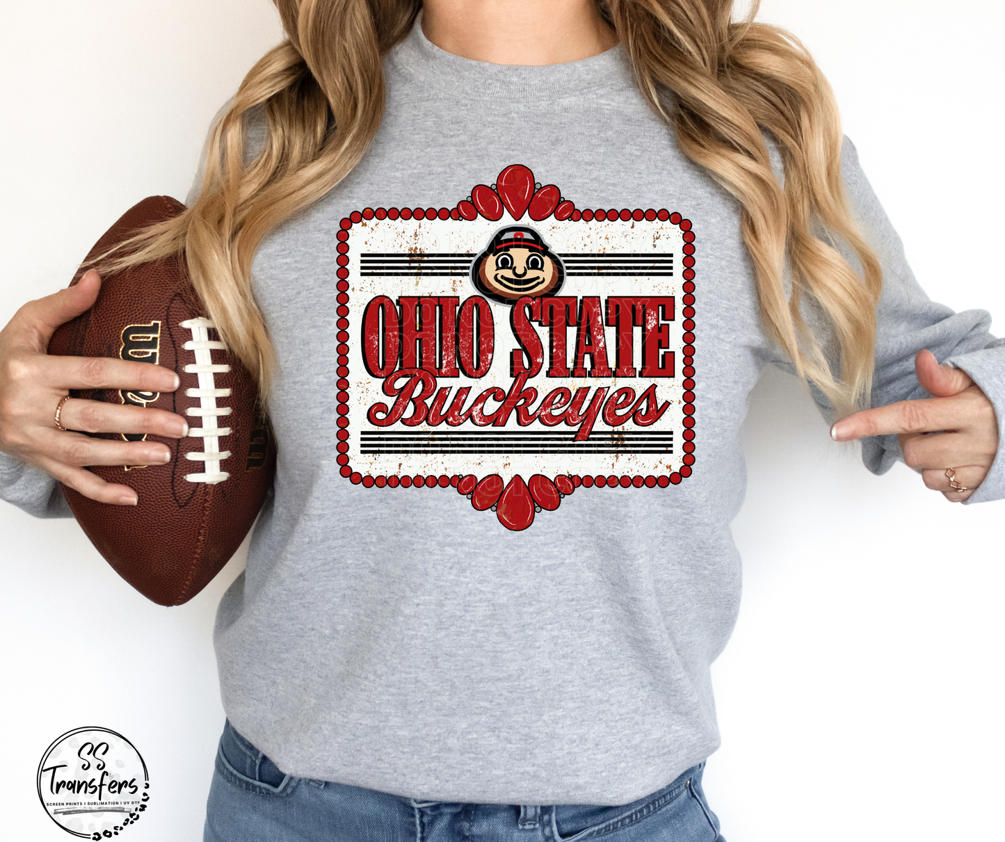 College Teams Western Flare DTF Transfer