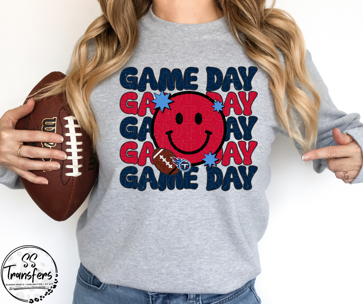 Game Day Football (Pro Team Options) DTF Transfer
