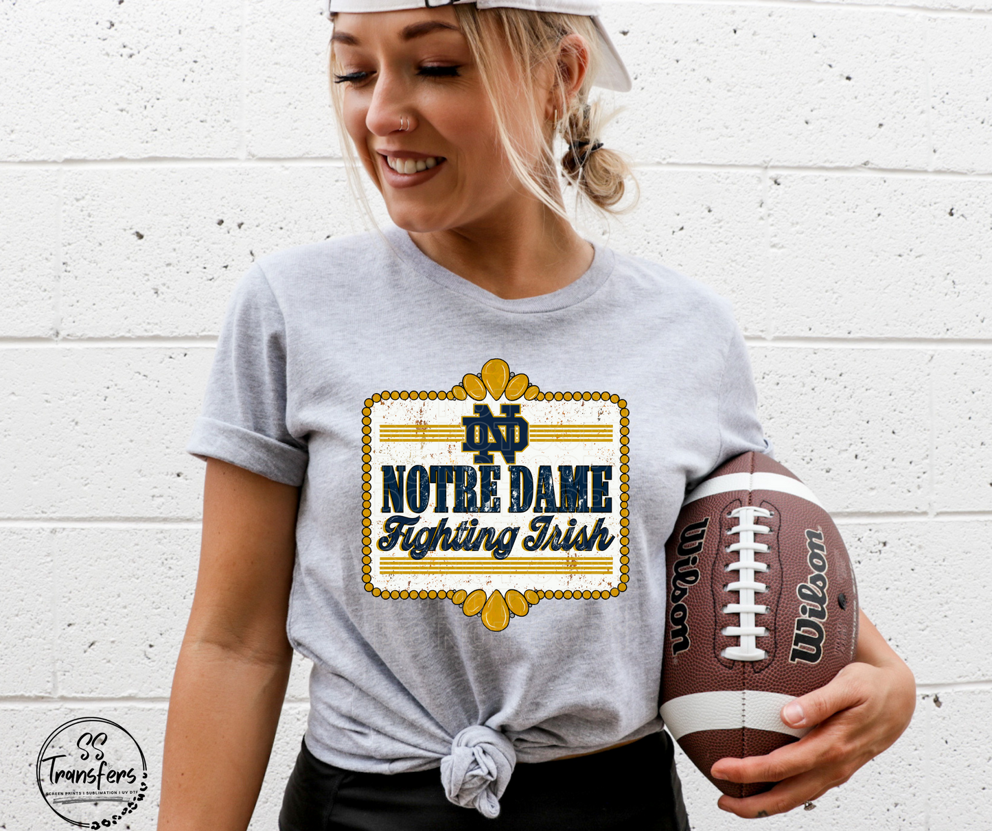 College Teams Western Flare DTF Transfer