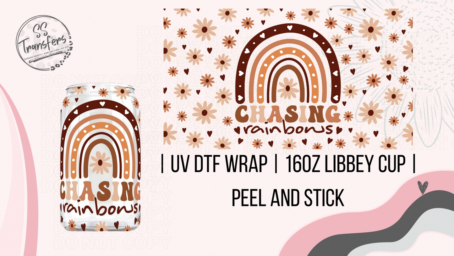 Chasing Rainbows Libbey UV Wrap