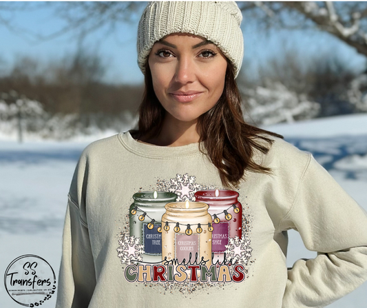 Smells Like Christmas DTF Transfer