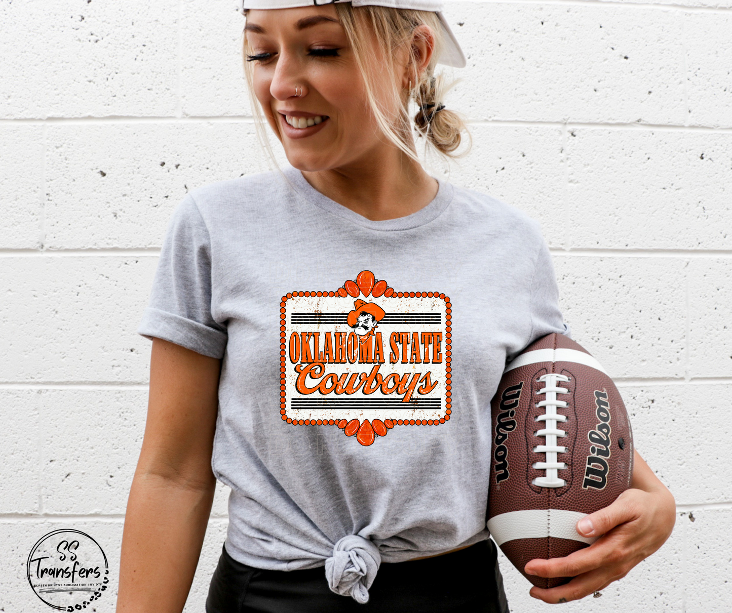 College Teams Western Flare DTF Transfer