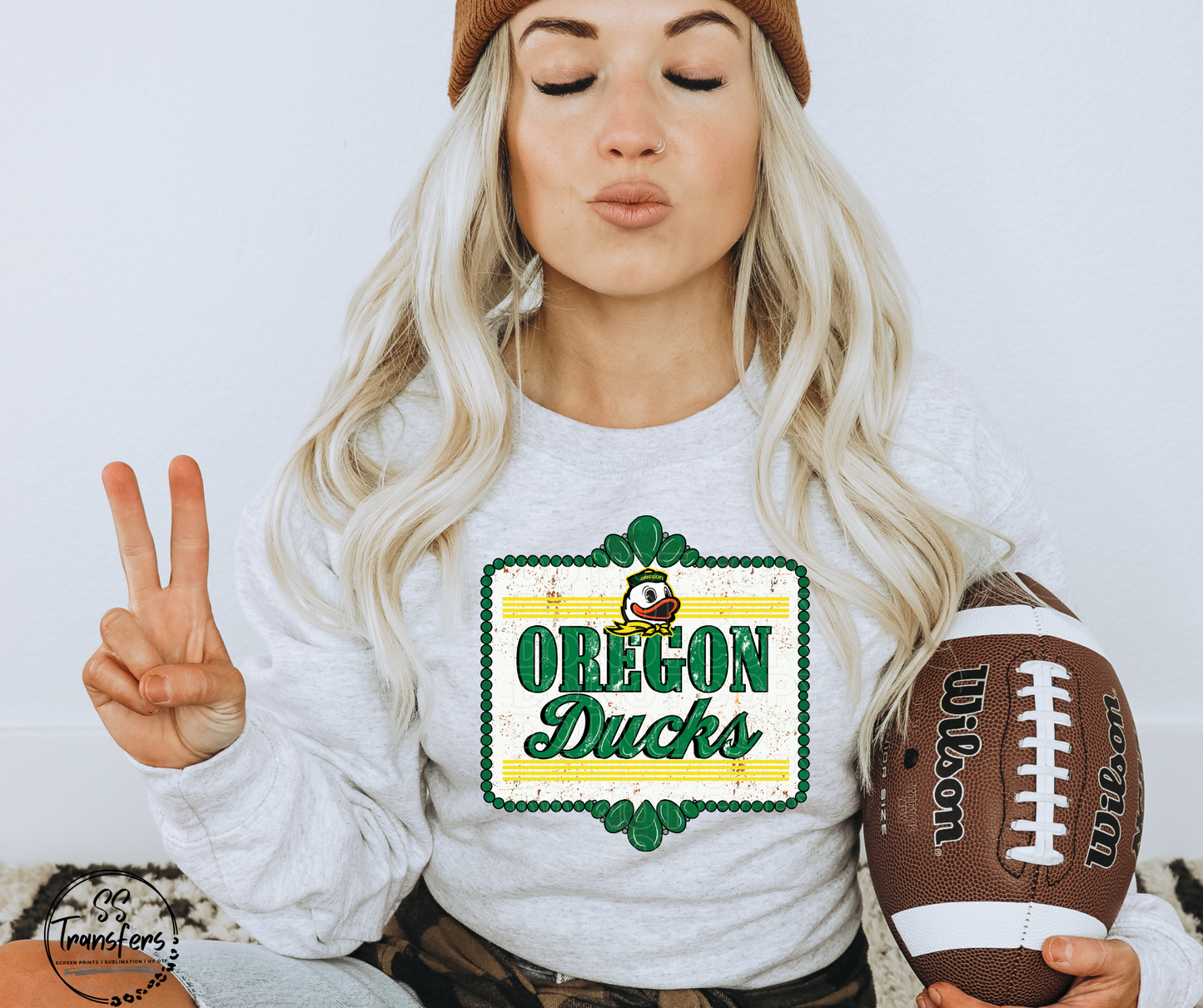 College Teams Western Flare DTF Transfer