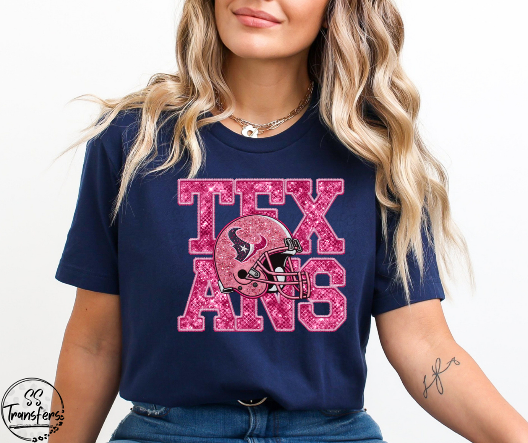 Pink Pro Teams (All Teams Avail) DTF Transfer