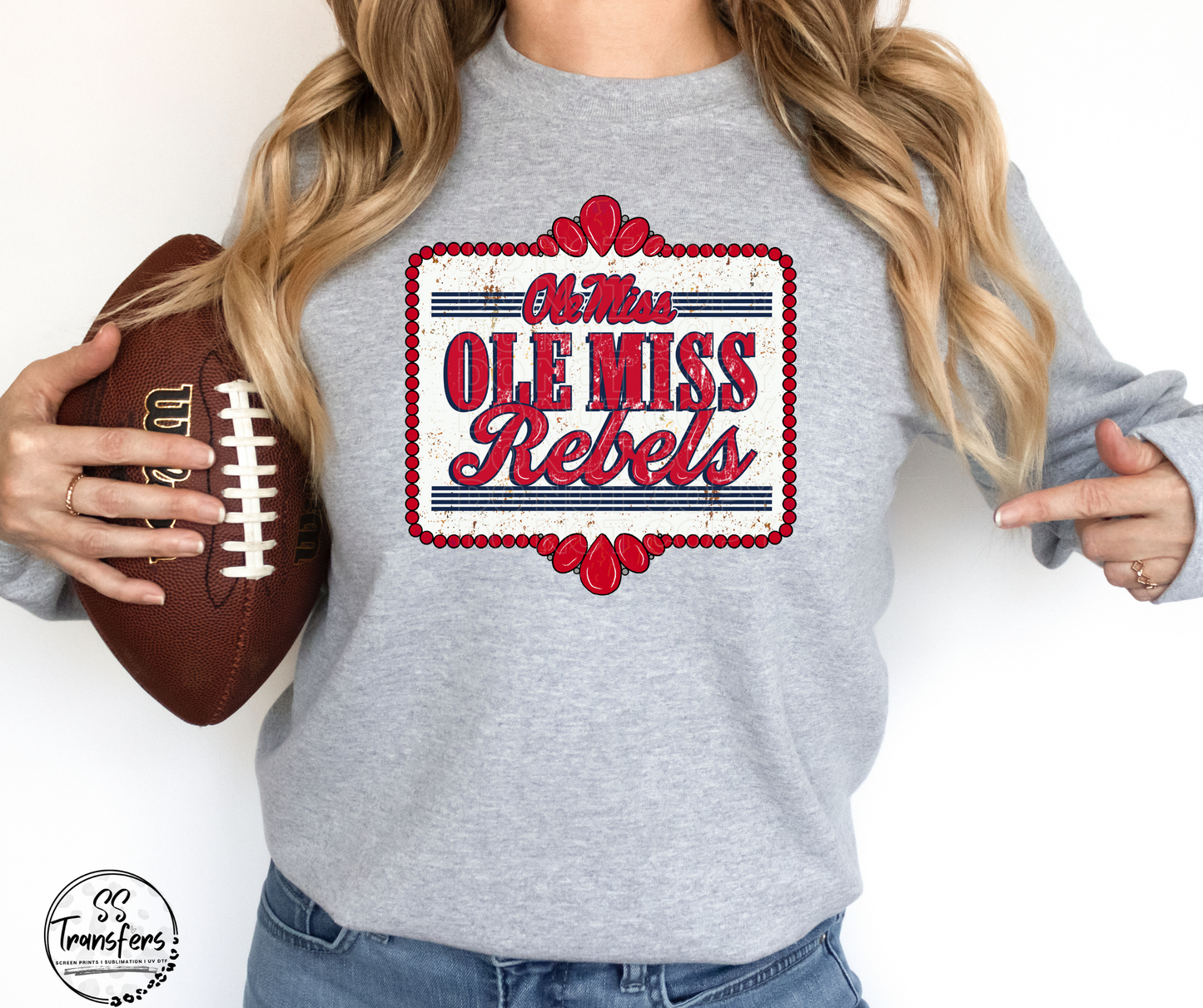 College Teams Western Flare DTF Transfer