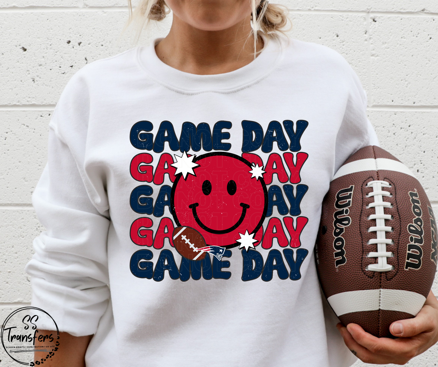 Game Day Football (Pro Team Options) DTF Transfer