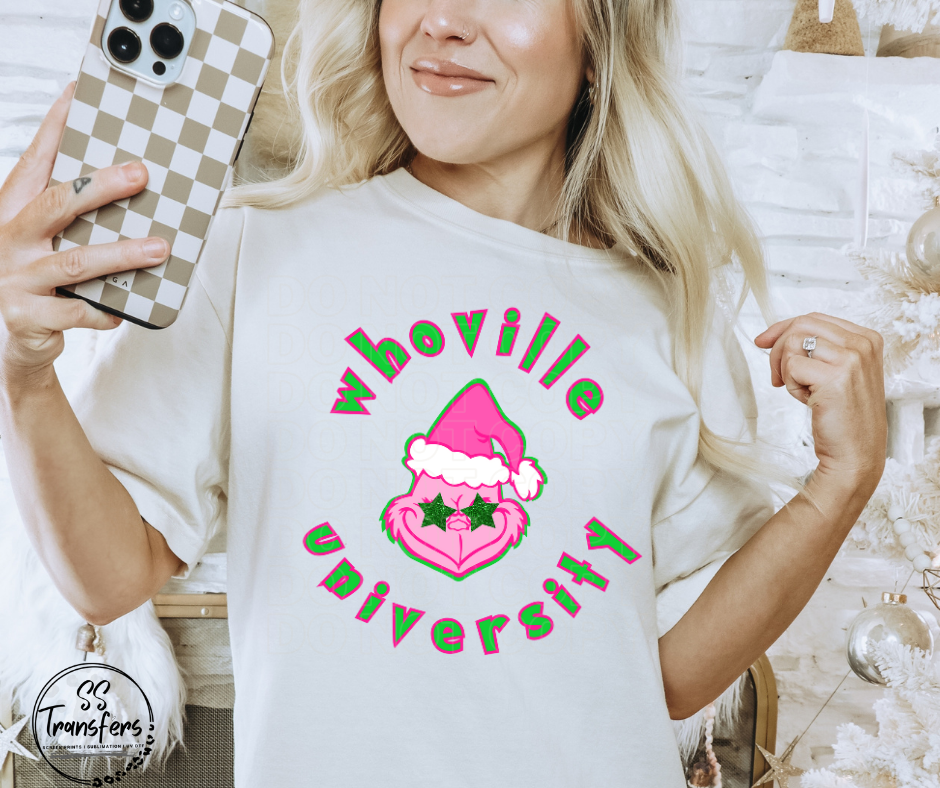 W-Ville University DTF Transfer