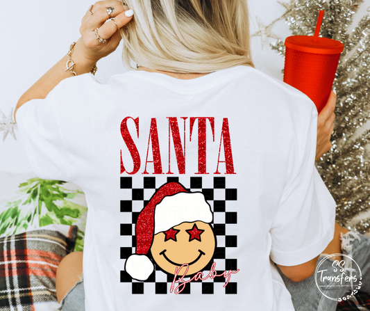 Santa Baby (pocket included) DTF Transfer