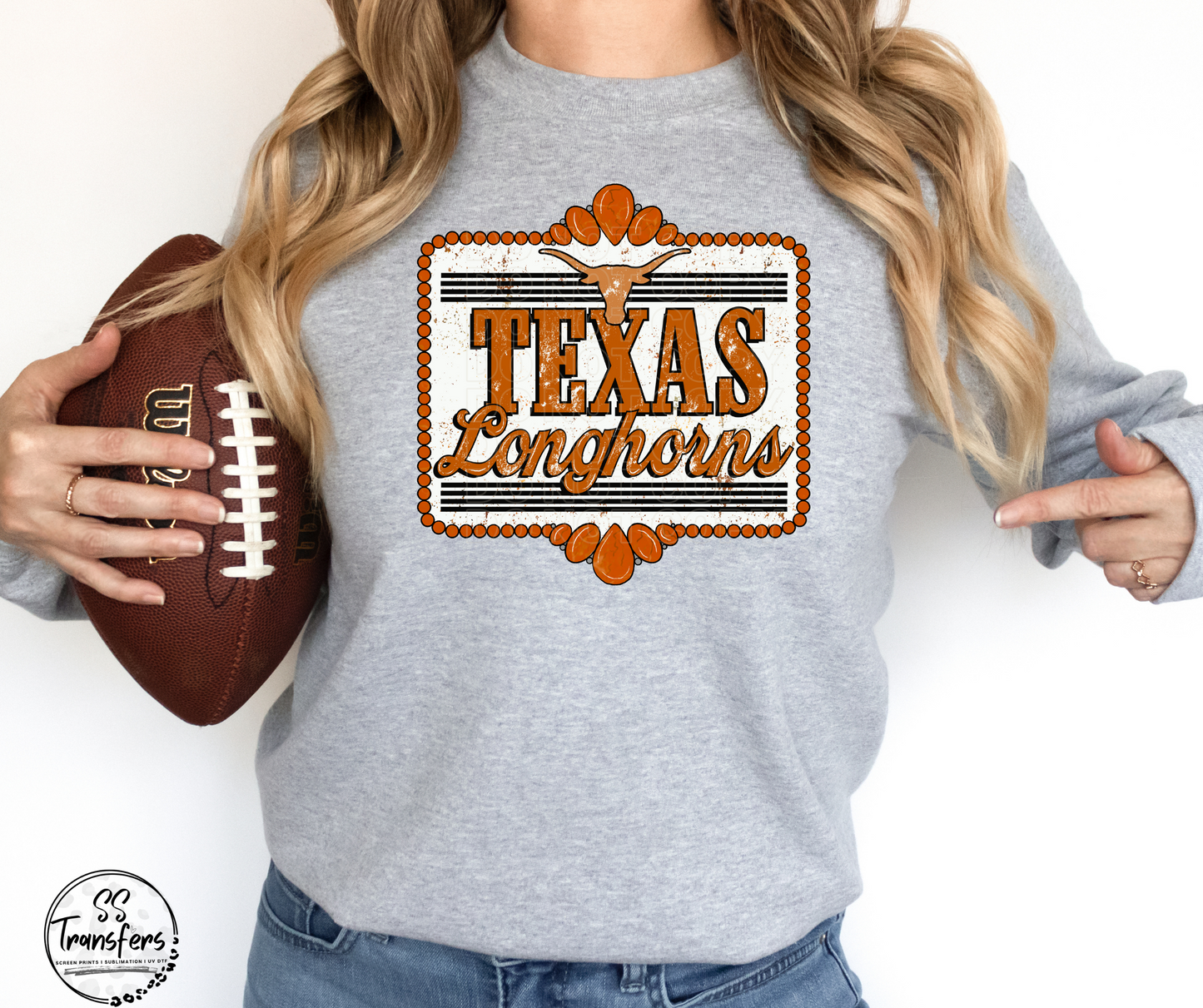 College Teams Western Flare DTF Transfer