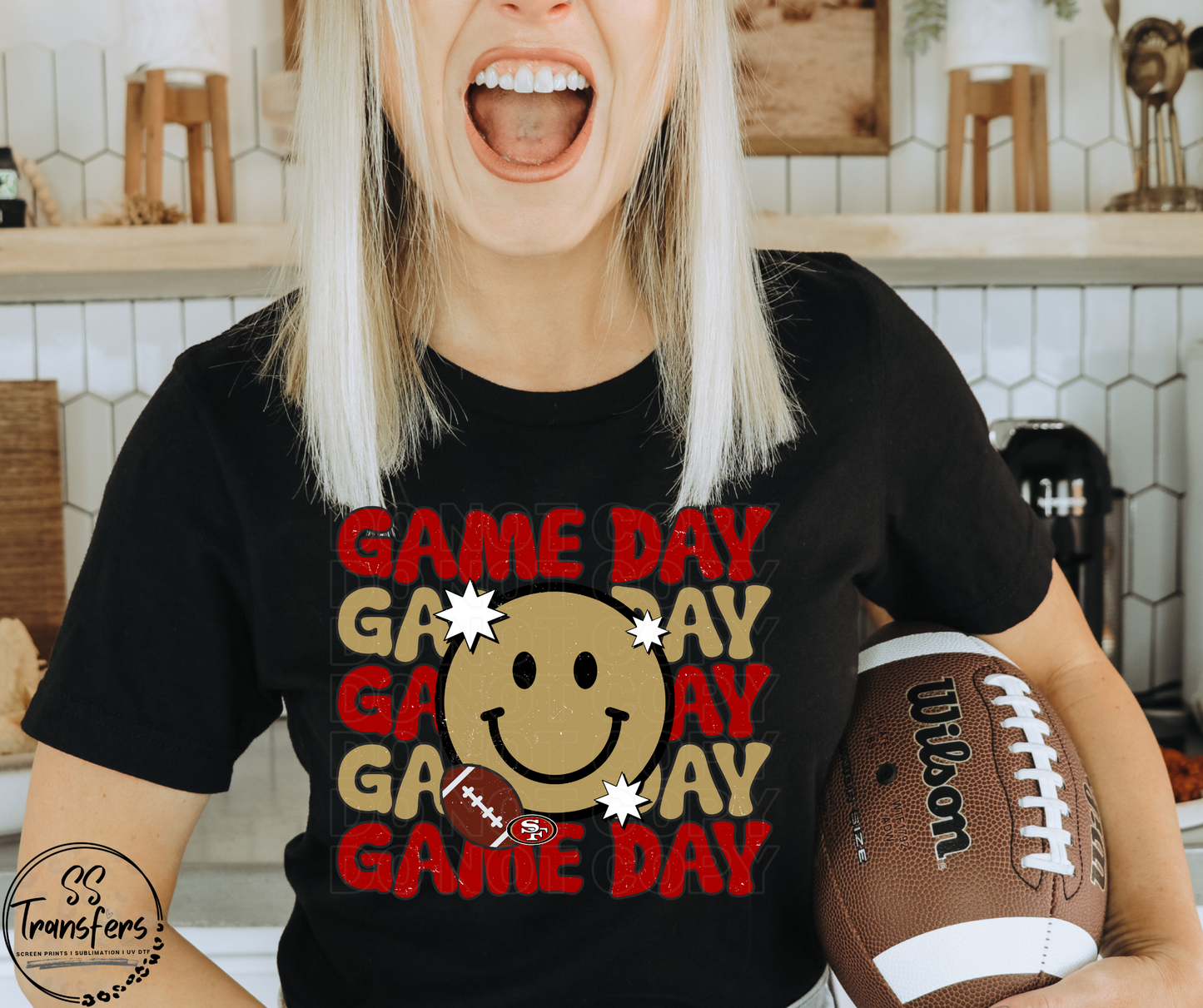 Game Day Football (Pro Team Options) DTF Transfer