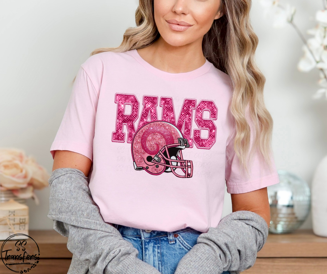 Pink Pro Teams (All Teams Avail) DTF Transfer