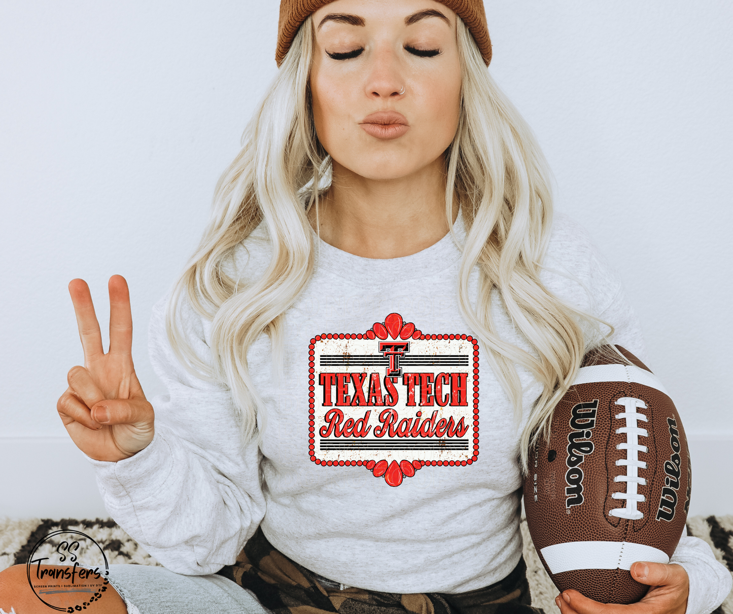 College Teams Western Flare DTF Transfer