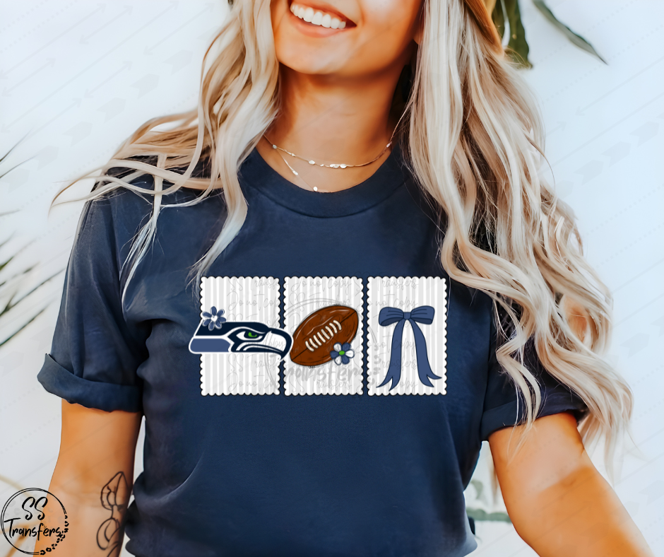 S Hawks Stamps DTF Transfer