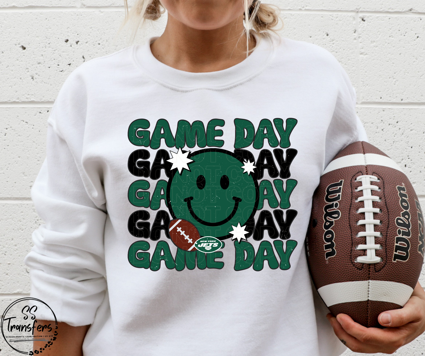 Game Day Football (Pro Team Options) DTF Transfer