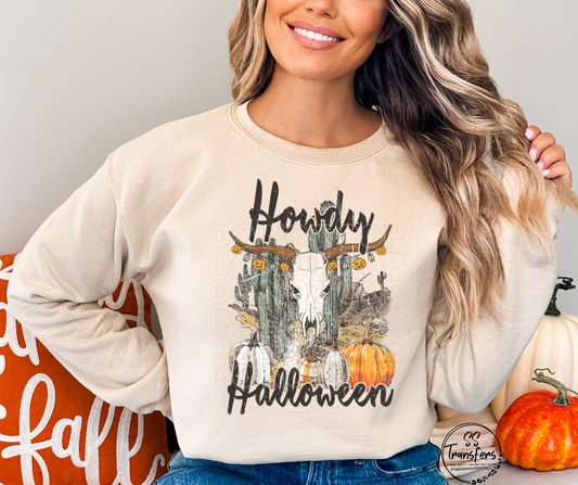 Howdy Halloween DTF Transfer