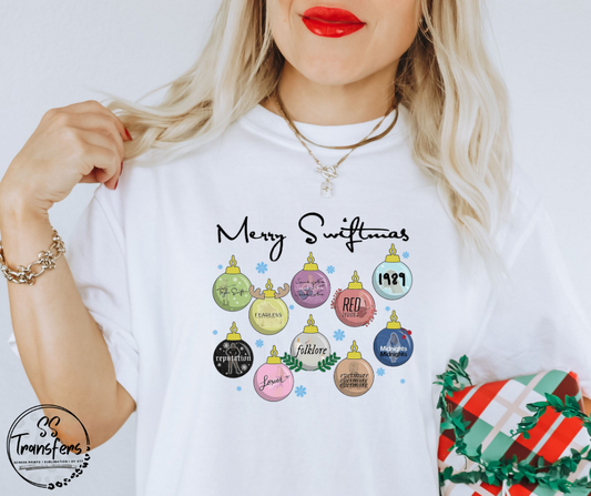 Merry Swiftmas (Multiple Colors) DTF Transfer