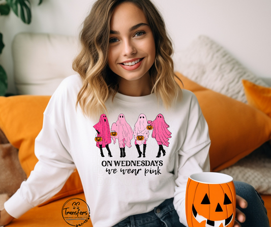 Ghost Wednesday's DTF Transfer