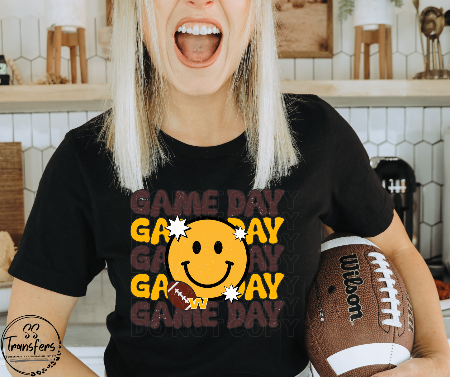 Game Day Football (Pro Team Options) DTF Transfer