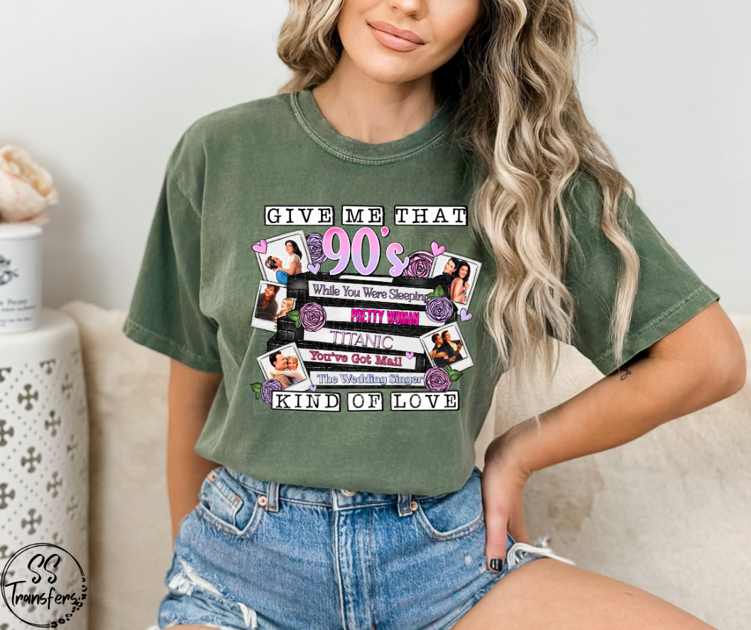 90's Love Story DTF Transfer